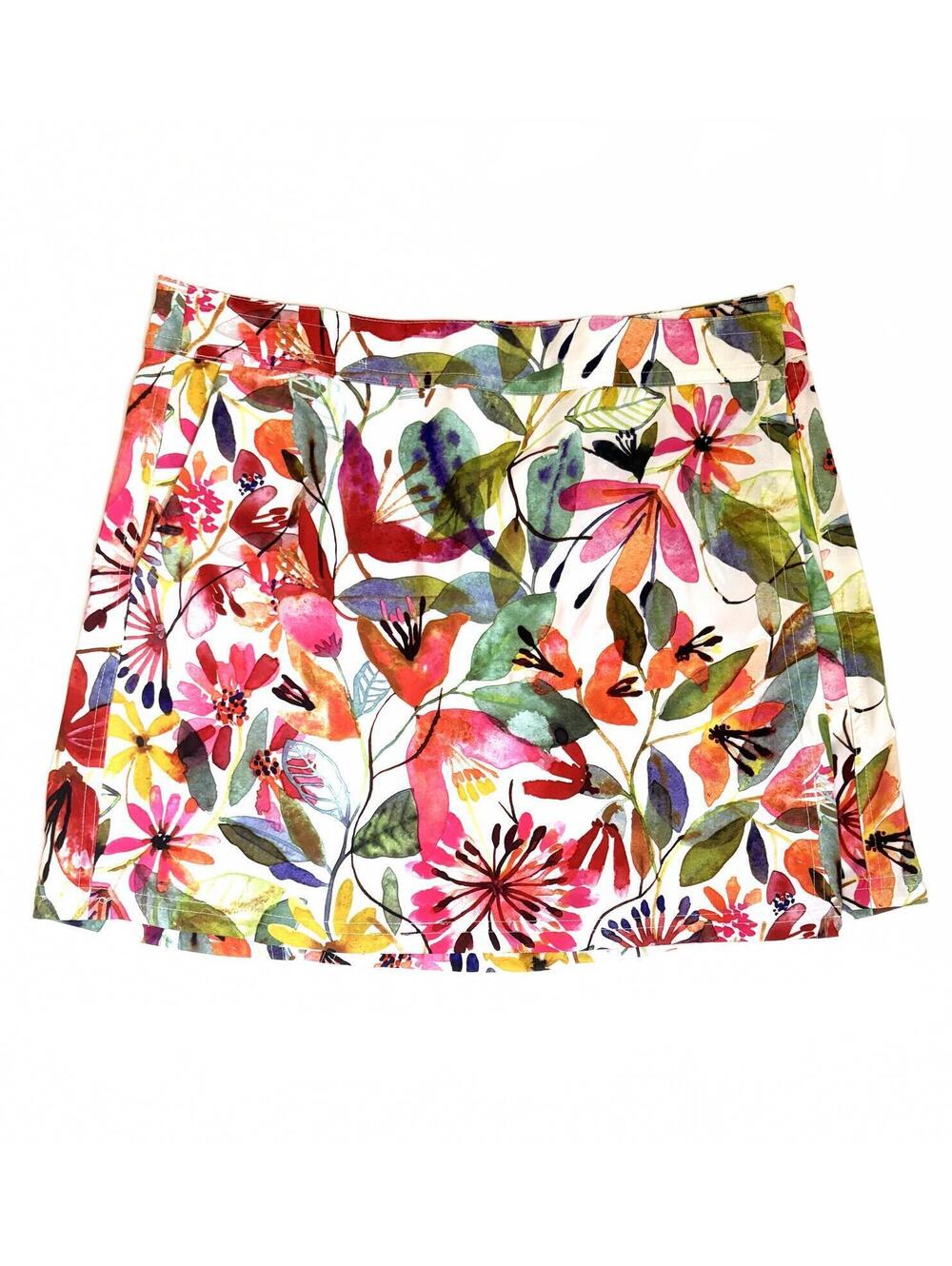 Rip Skirt | Tropical Tear Away Hook & Loop Waist Wrap Skirt Size M